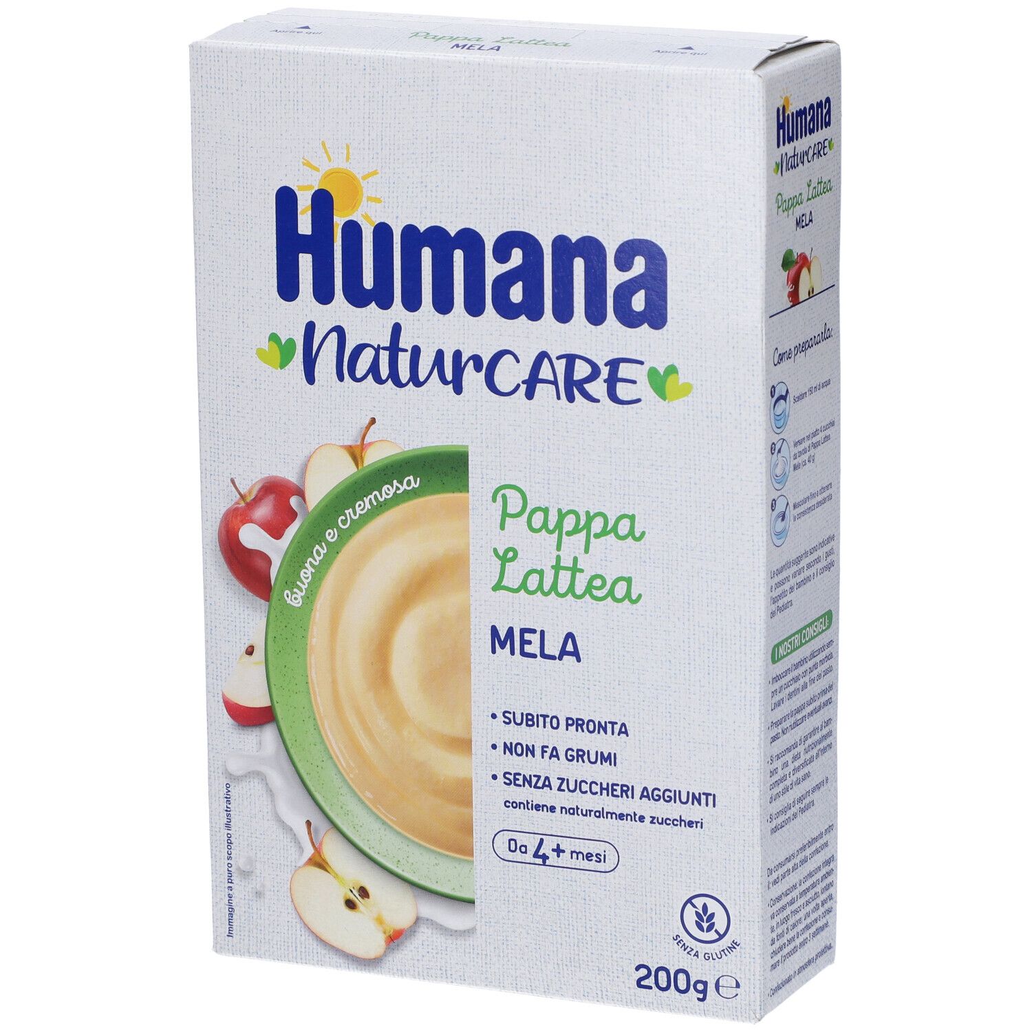 Humana Pappa Lattea Mela