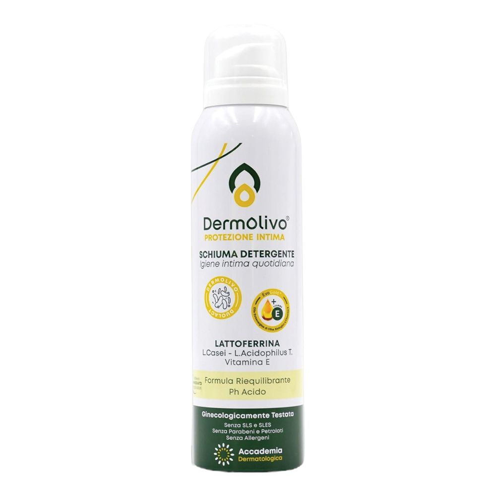 Green Life Srl Dermolivo Schiuma Detergente Ginecologica 150 Ml - Immagine 8