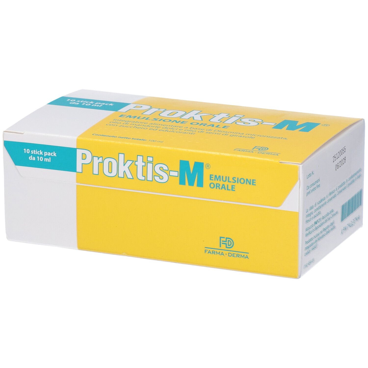Farma-Derma Proktis-M Stick Emulsione Orale