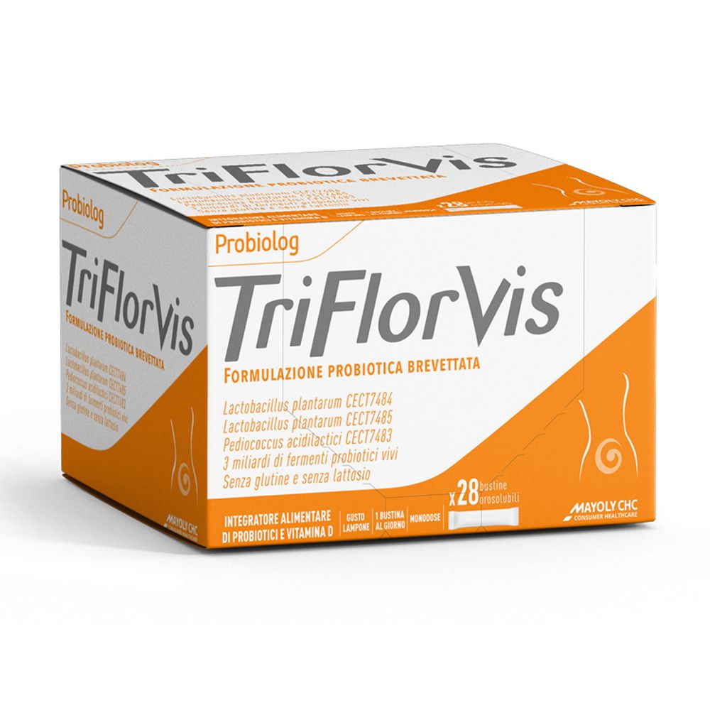 Biohealth - Mayoly Mayoly Triflor Vis Probiotici E Vitamina D 28 Stick - Immagine 8