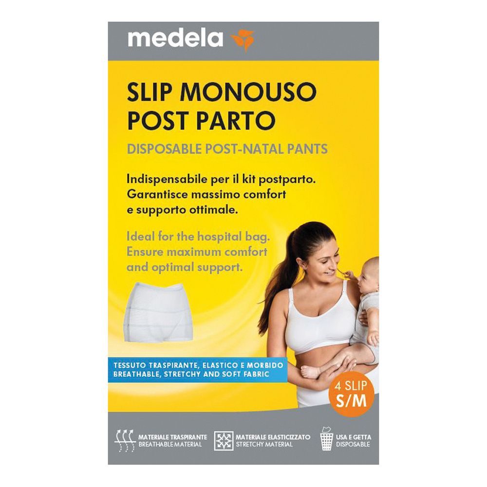 Post-Natal Pants S/M Monouso 4 Pezzi