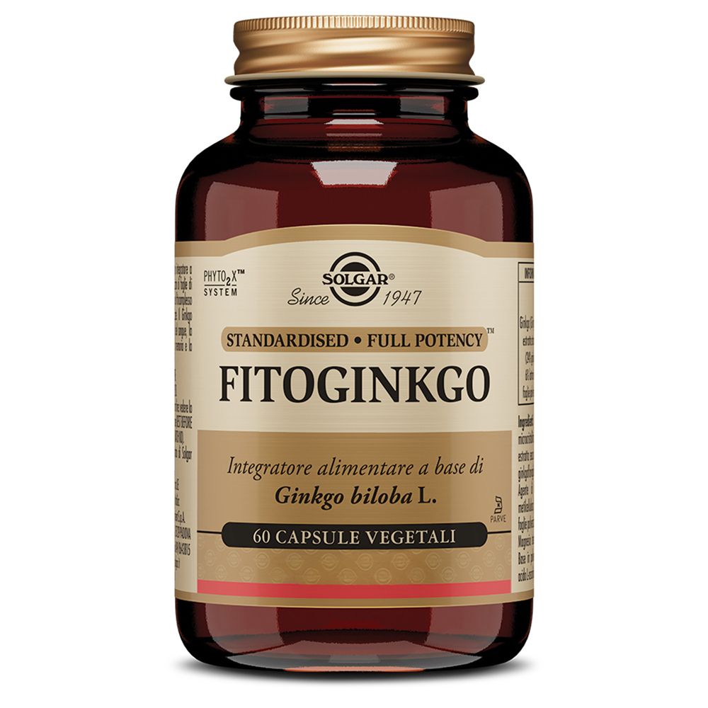 Solgar Ginko Biloba Solgar® Fitoginkgo 20,3 G Capsule Bambino