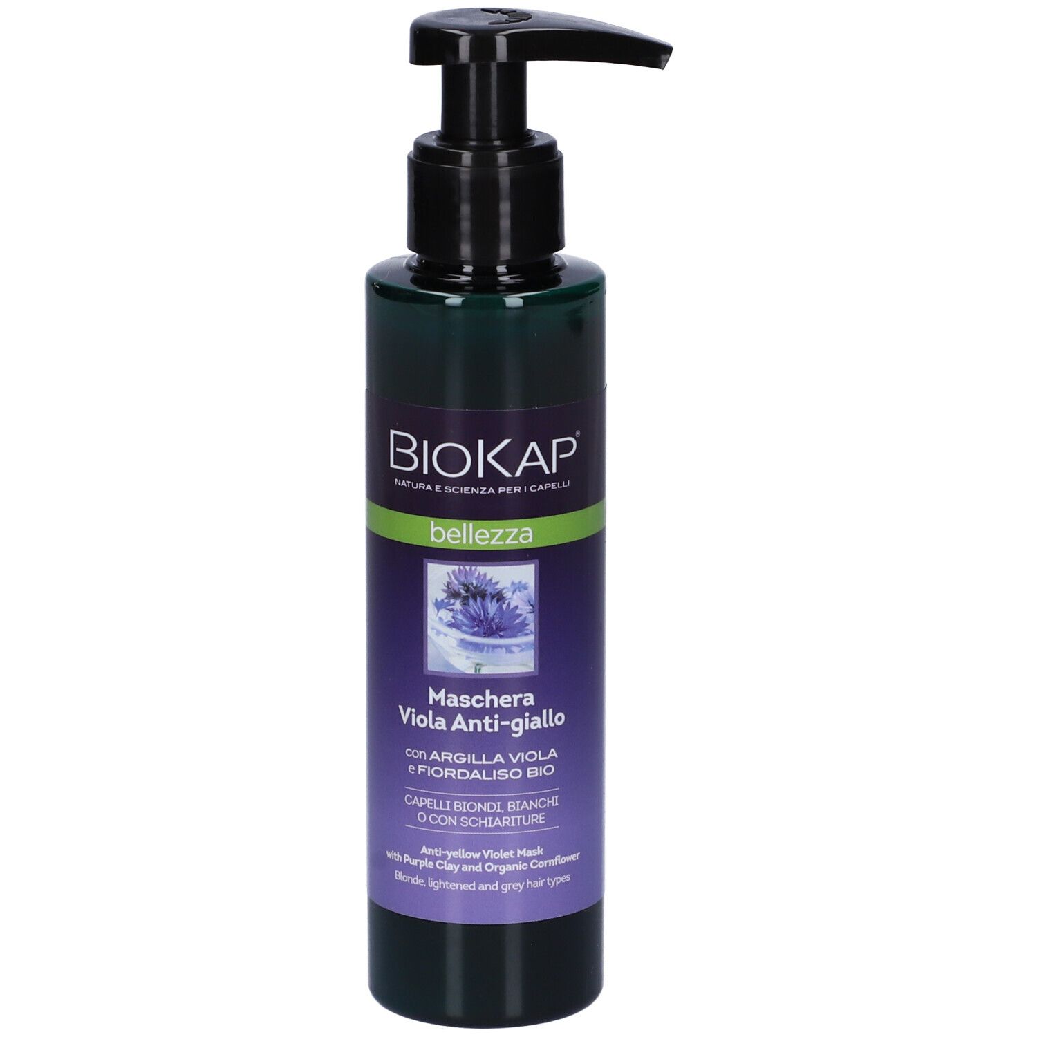 Biokap Maschera Viola Anti-giallo 150 ml viso