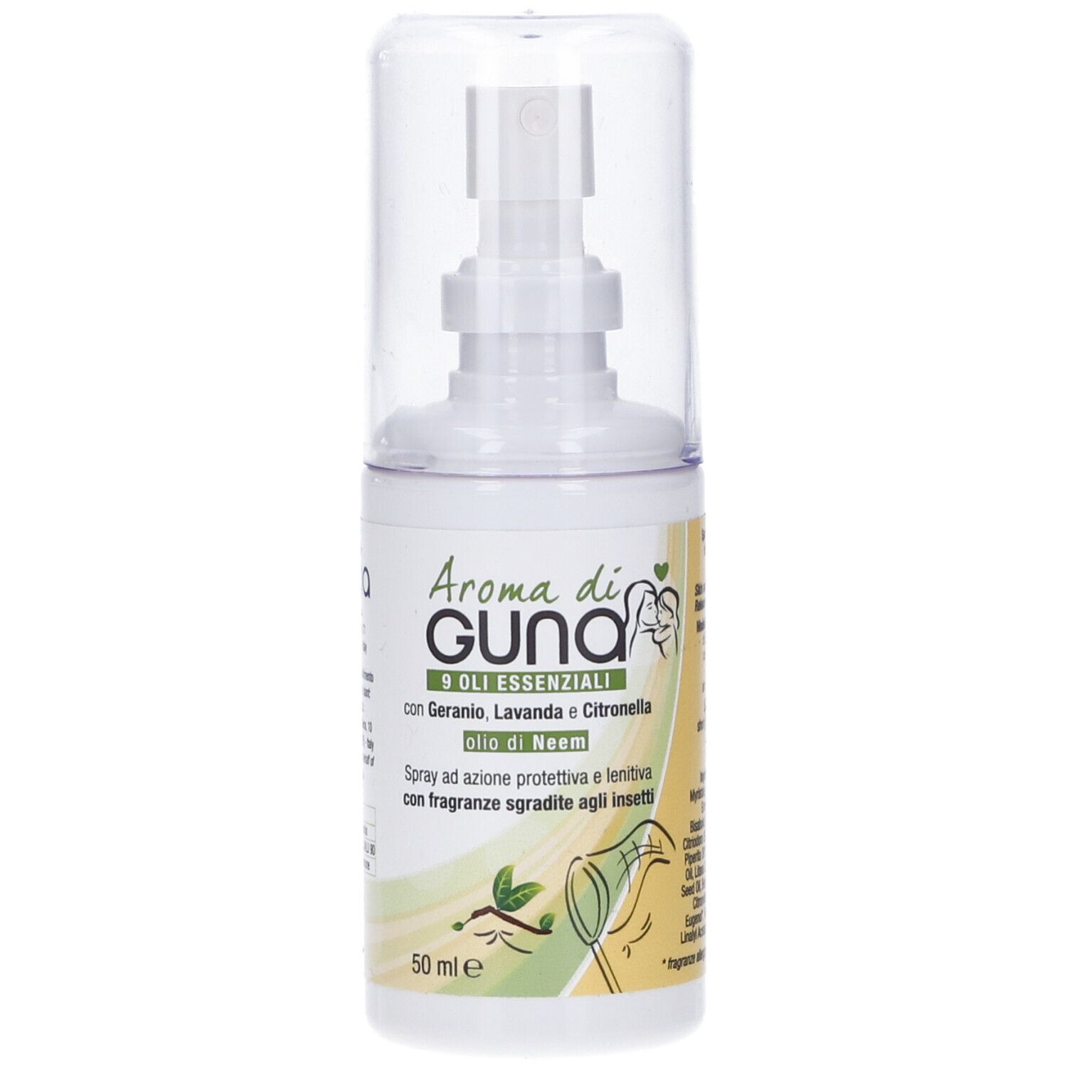 Aroma di Guna Spray con 9 Oli Essenziali