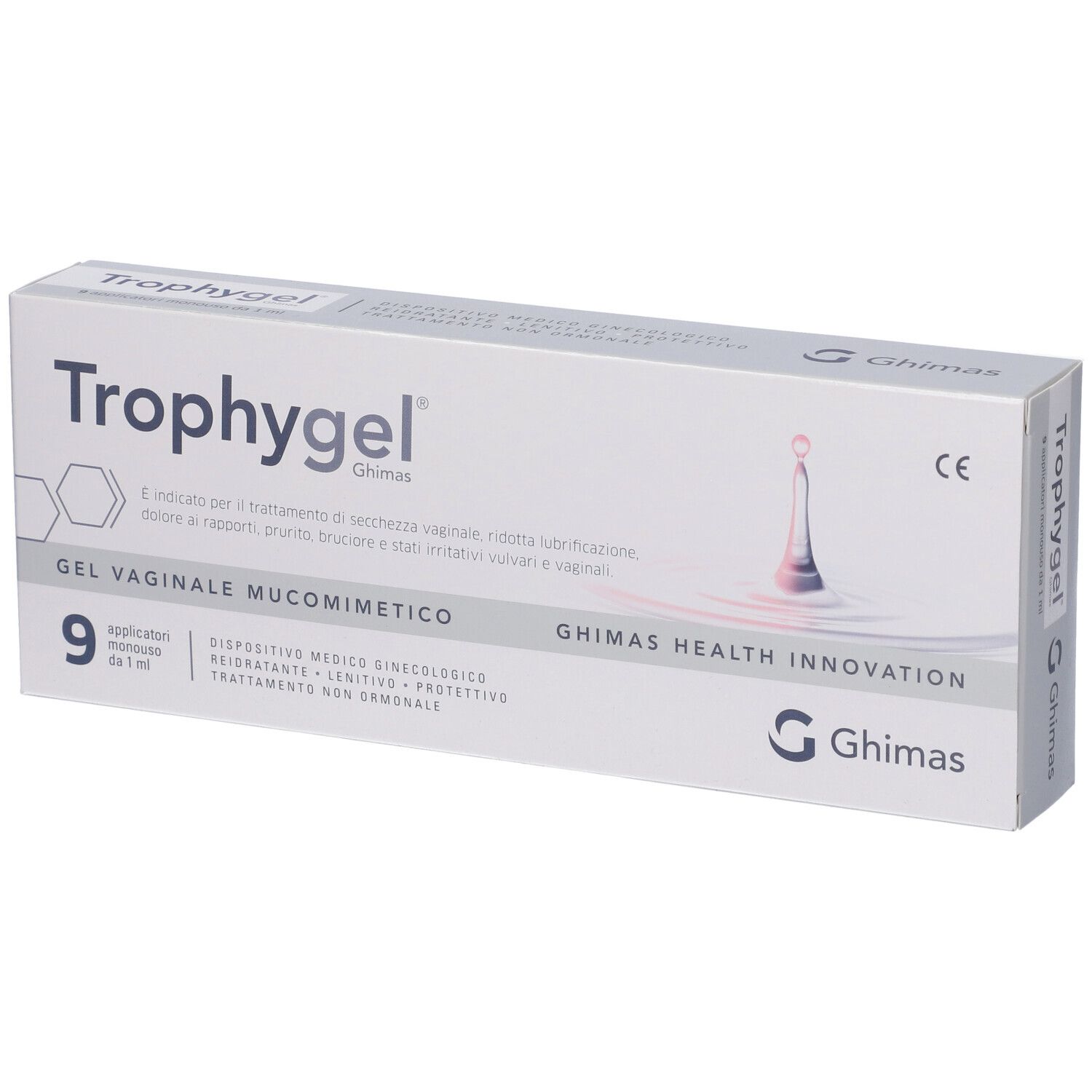 Trophygel Ghimas GEL VAG 9Appl 9x1 ml Vaginalgel