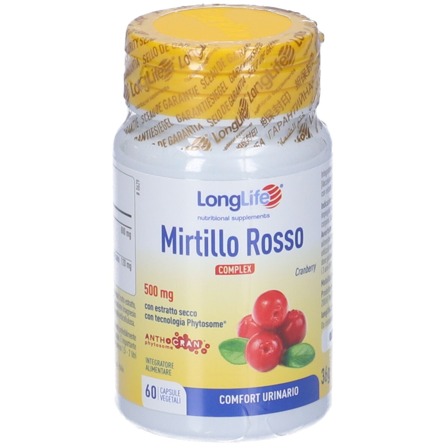 Longlife Mirtillo RO Comp60Cps 60 St Kapseln
