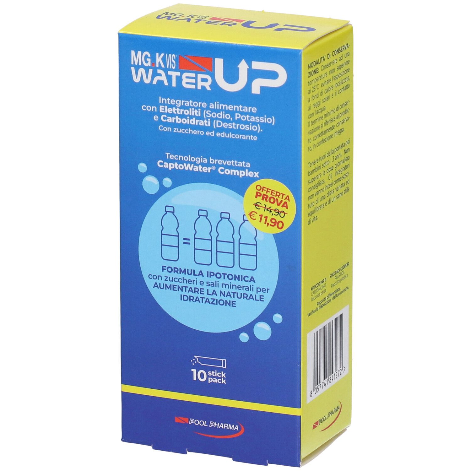 Pool Pharma Srl Mgk Vis Water Up 10Stick - Immagine 4