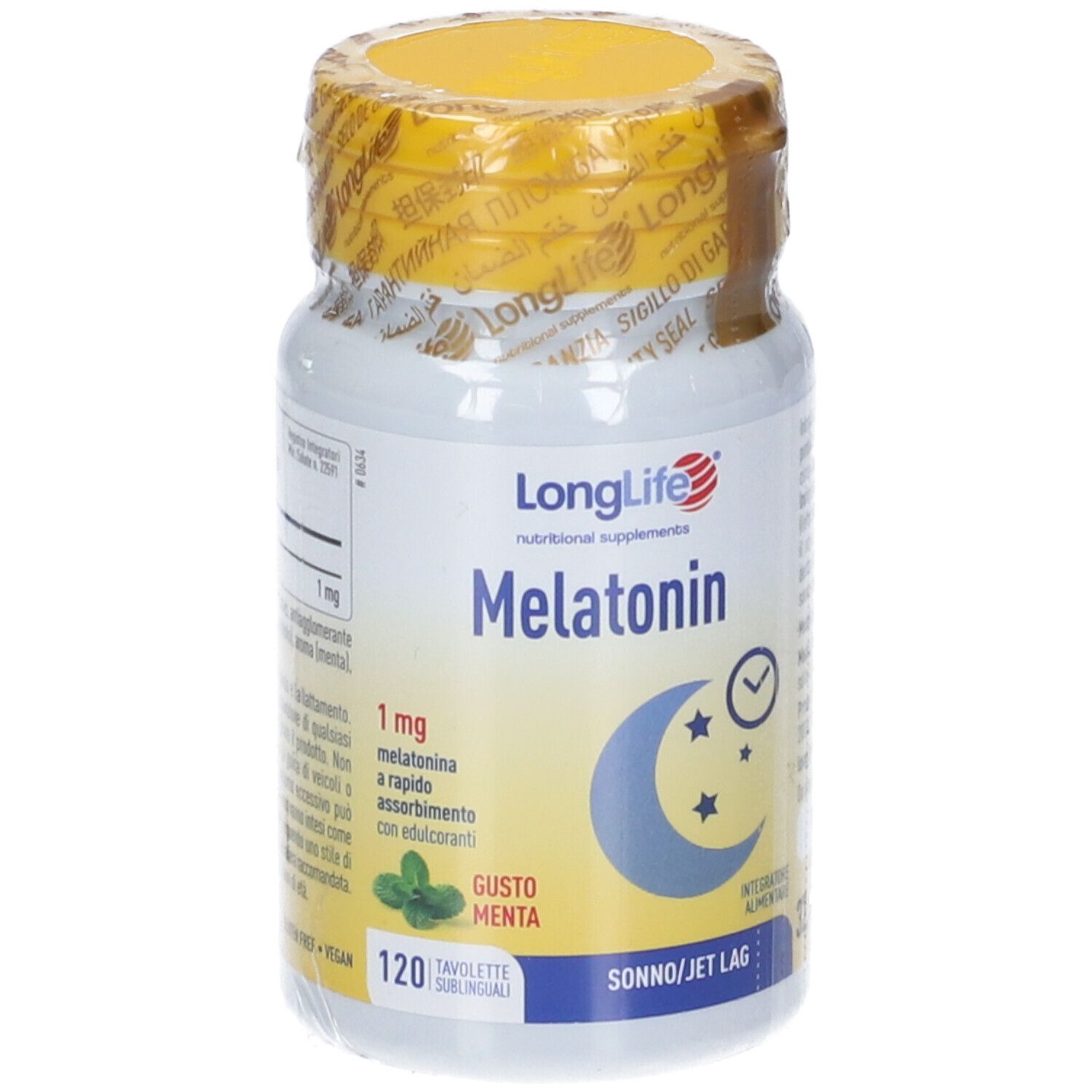 Long Life Longlife Melatonin 1Mg 120 Compresse - Immagine 2