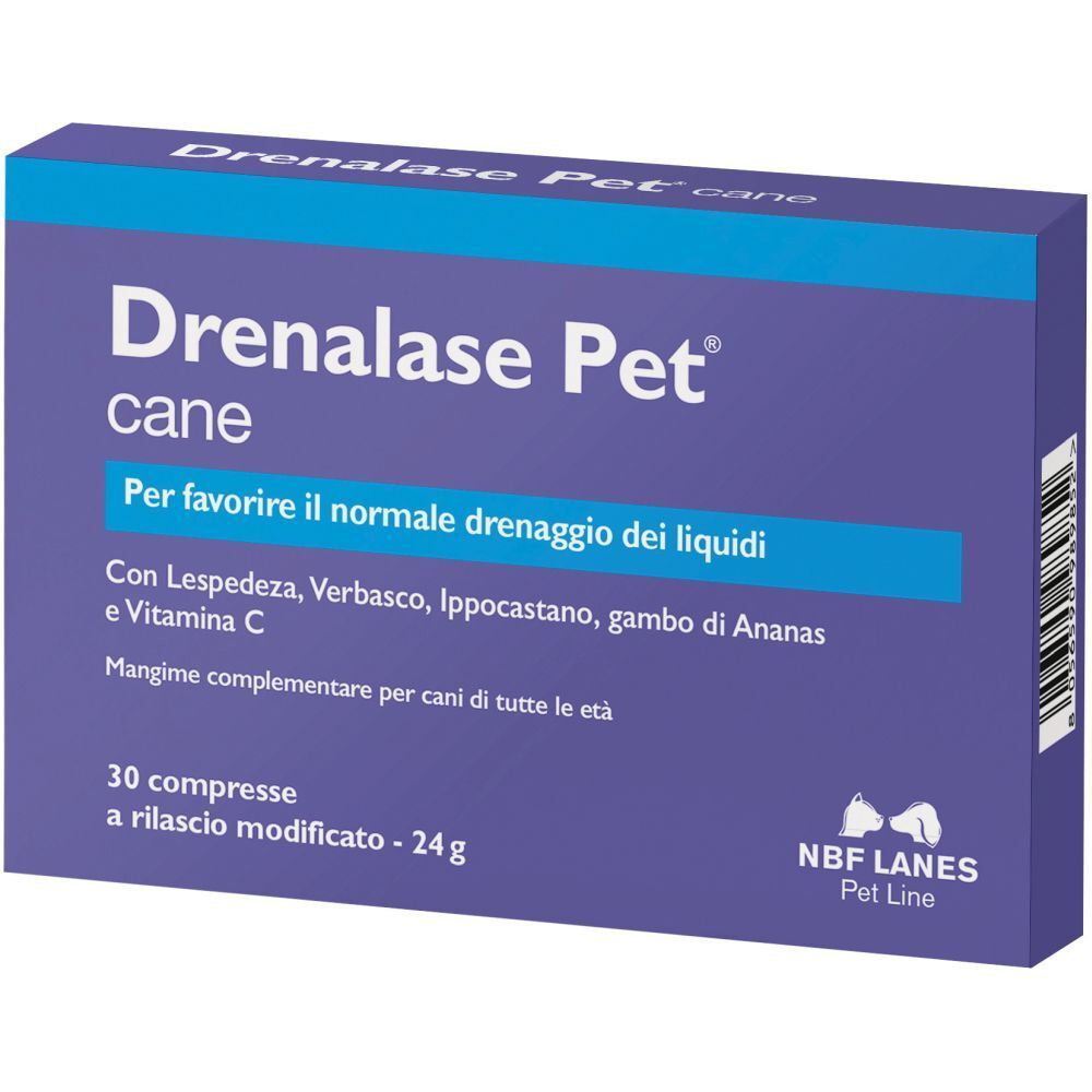 NBF LANES Drenalase Pet 30 Compresse - Mangime complementare per cani - Immagine 10