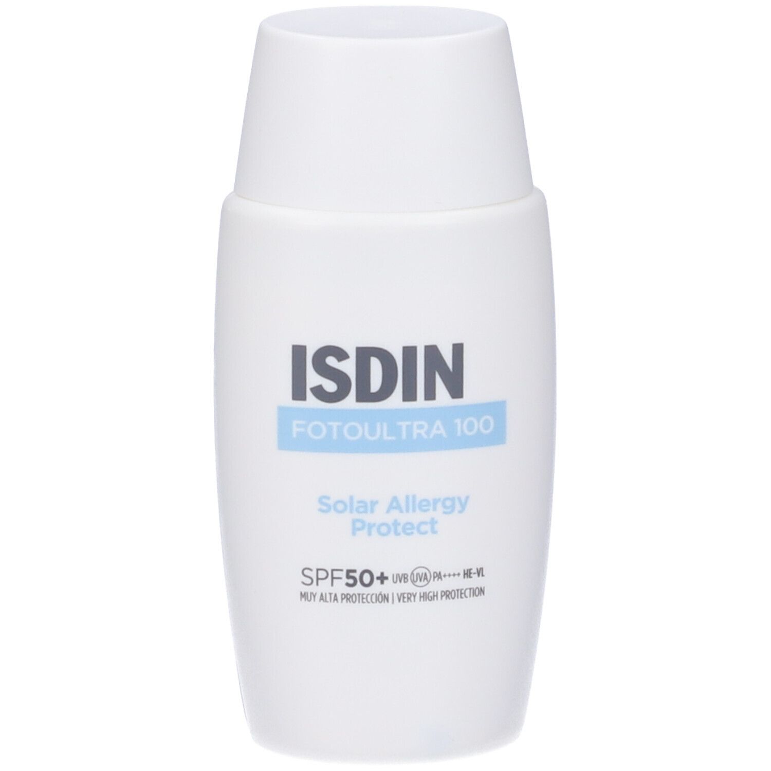 ISDIN Fotoultra 100 Solar Allergy Protect Fluido SPF 50+ 50 ml