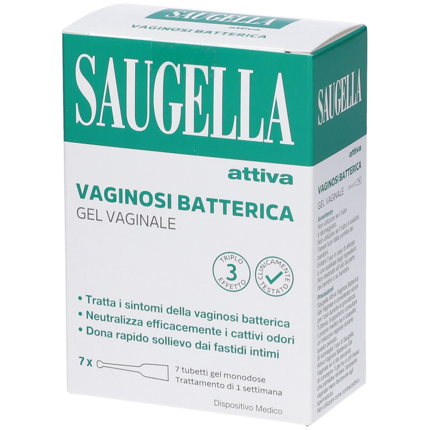 Saugella Attiva Vaginosi Batterica Gel Vaginale