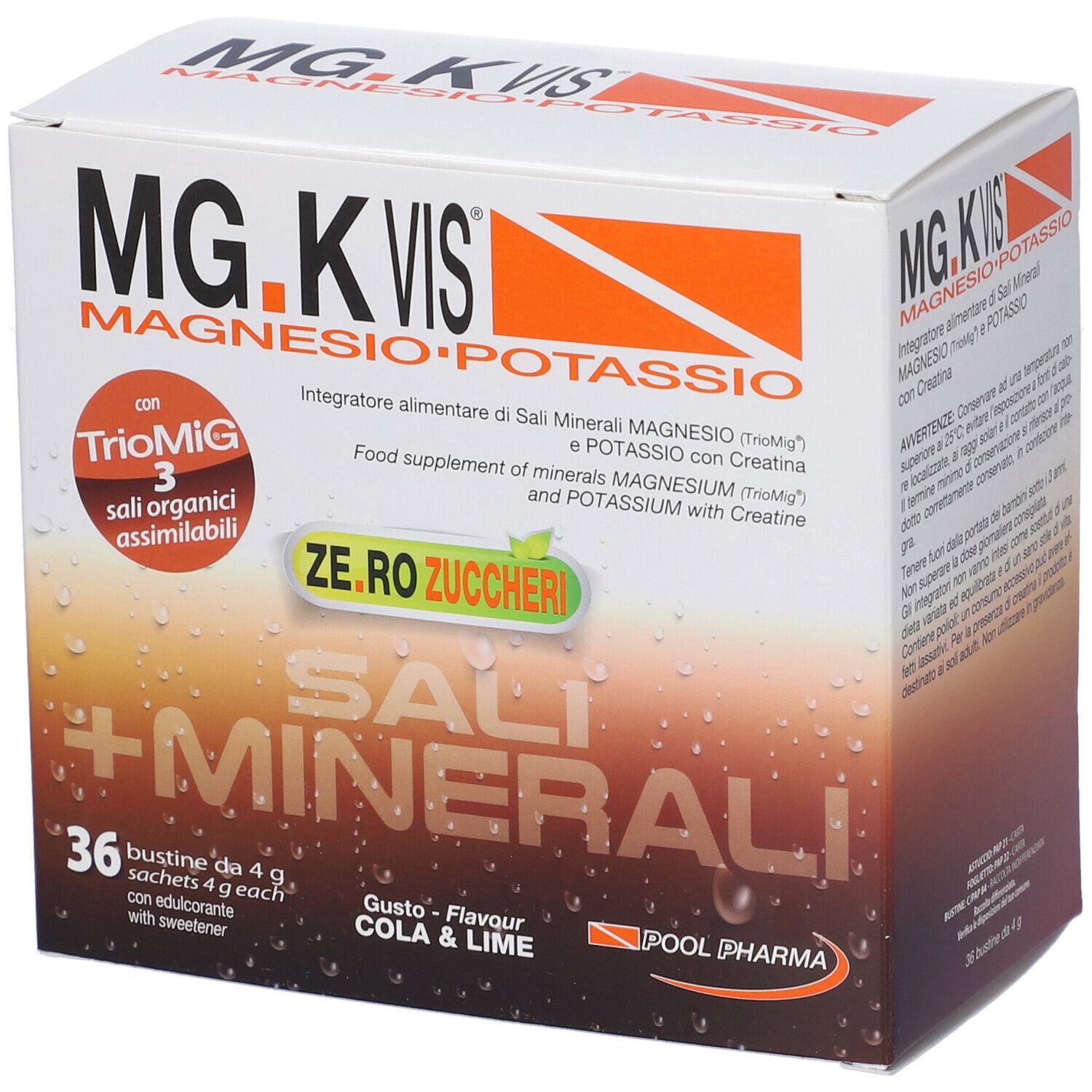 MG.K Vis Zero Zuccheri Cola e Lime Bustine