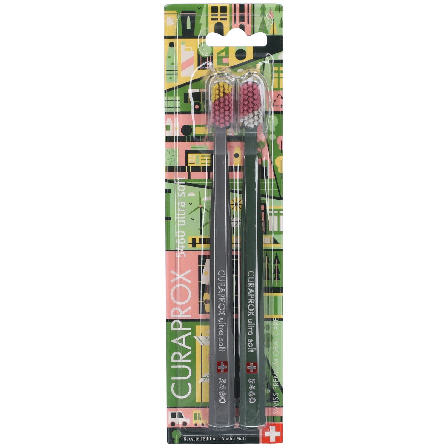 Curaprox Spazzolino 5460 Recycled Edition Ultra-Morbido