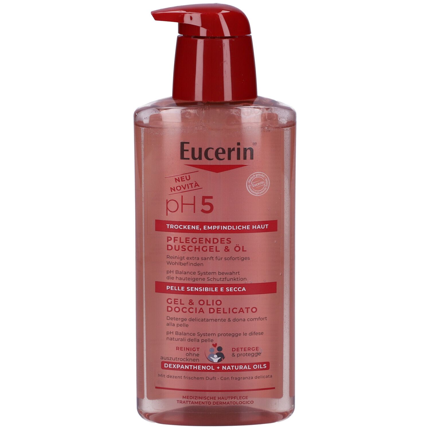 Eucerin Olio Doccia Delicato pH 5 400 ml - - - Immagine 9