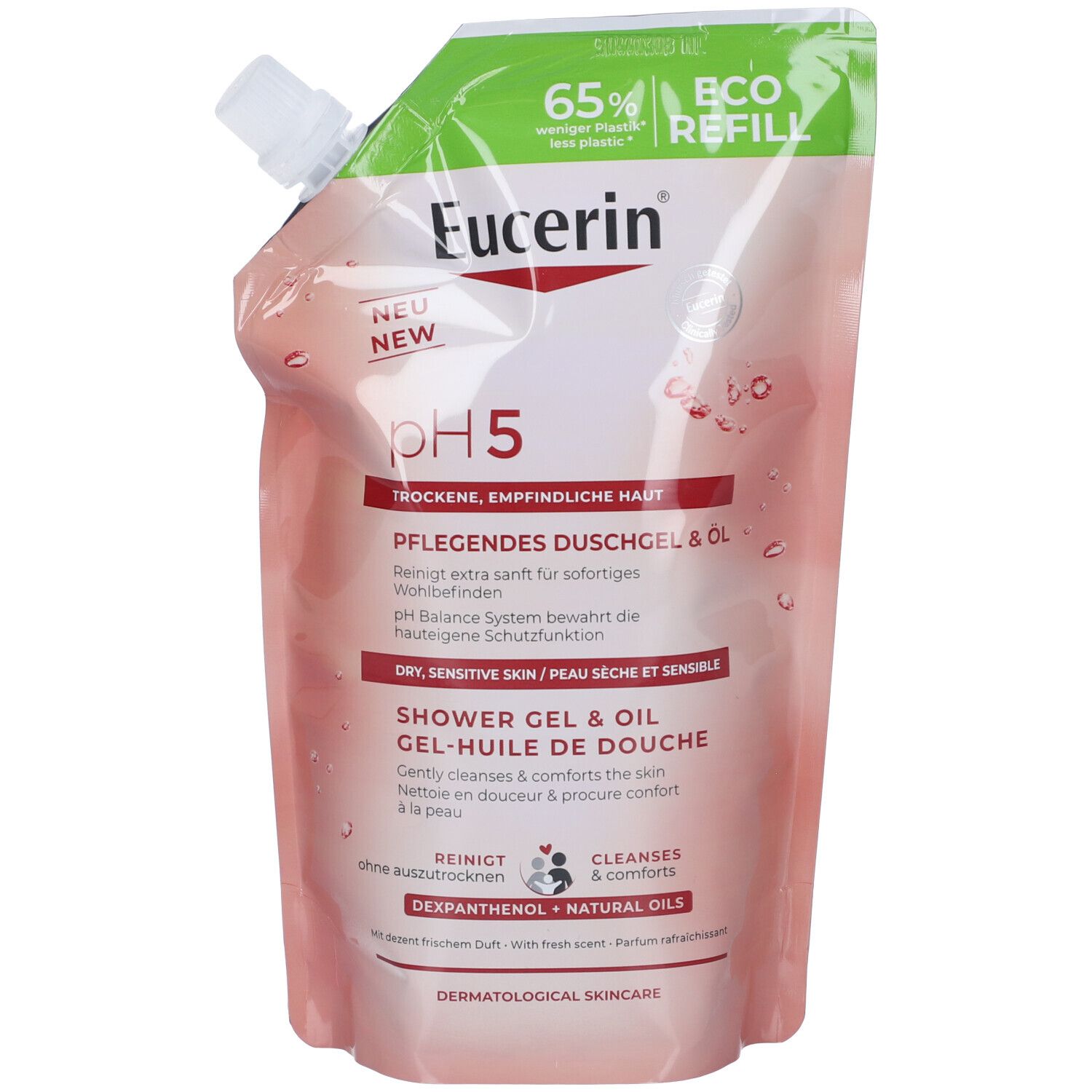 Eucerin Gel e Olio Doccia Delicato Refill 400ml - Eucerin - Immagine 11