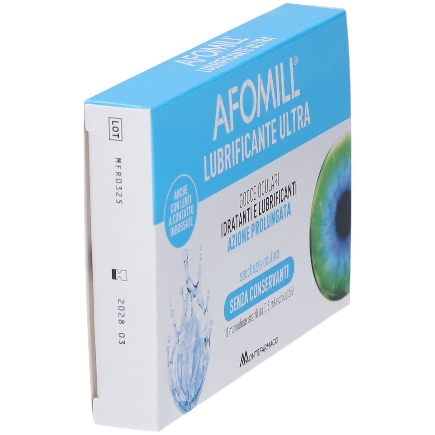 Afomill Lubrificante Ultra Gocce Oculari 10x0,5 ml Gocce oftalmiche view 2