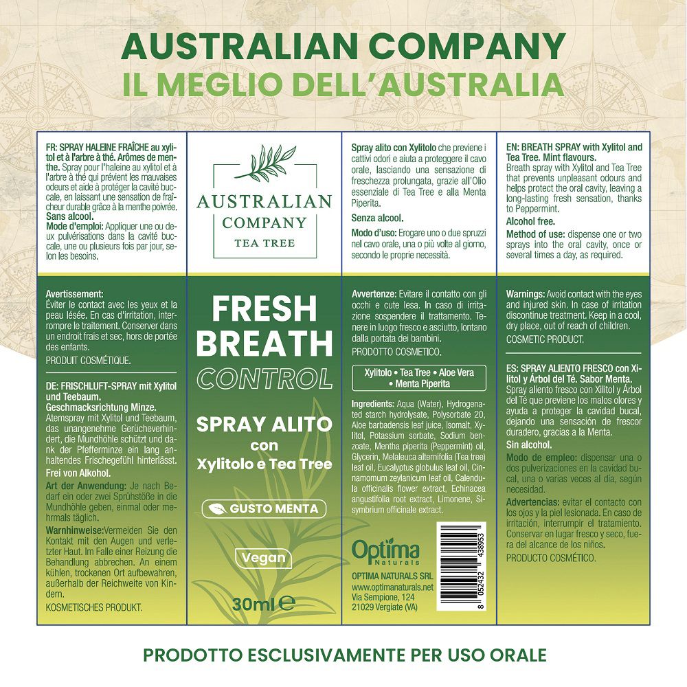 Frischer Atem Spray: Inhaltsstoffe, Anwendungshinweise, vegan.
