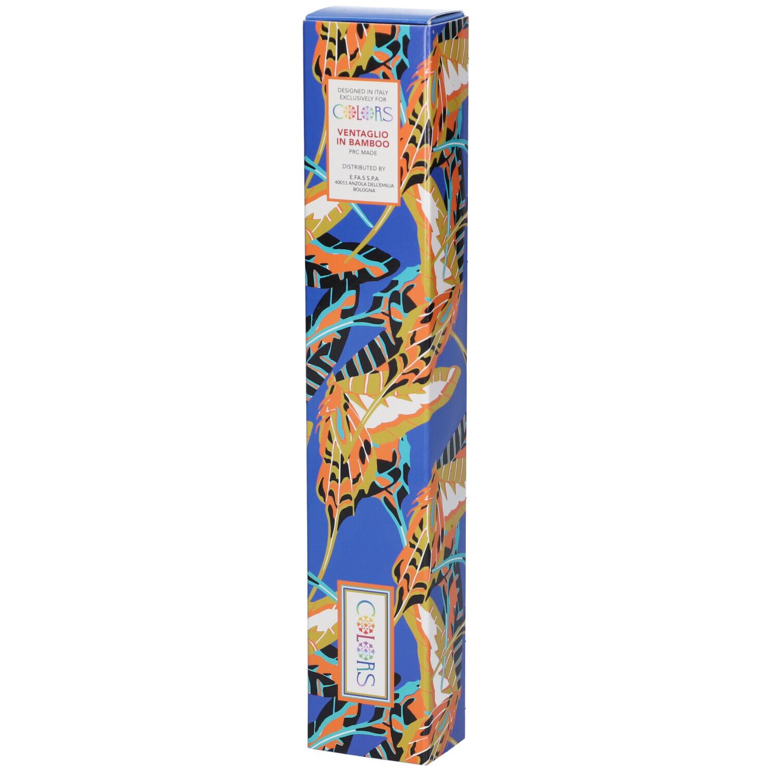 Colors Ventaglio in Bambu' Fantasia Air Butter Blu