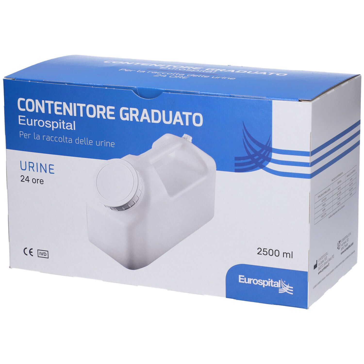 Eurospital Contenitore Graduato Urine 24h