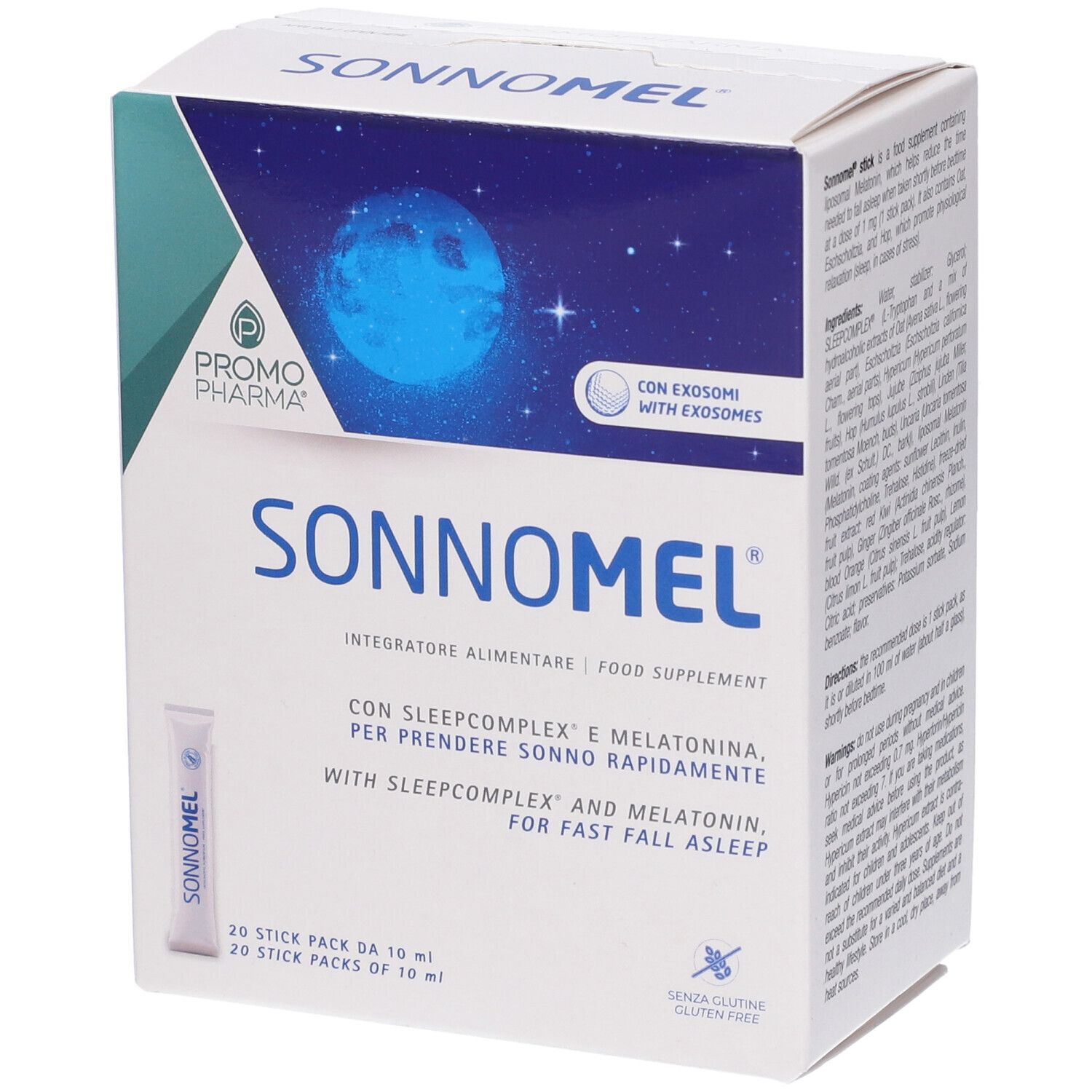 Promopharma Rosso/Rossa Sonnomel 20 Stick - Immagine 4