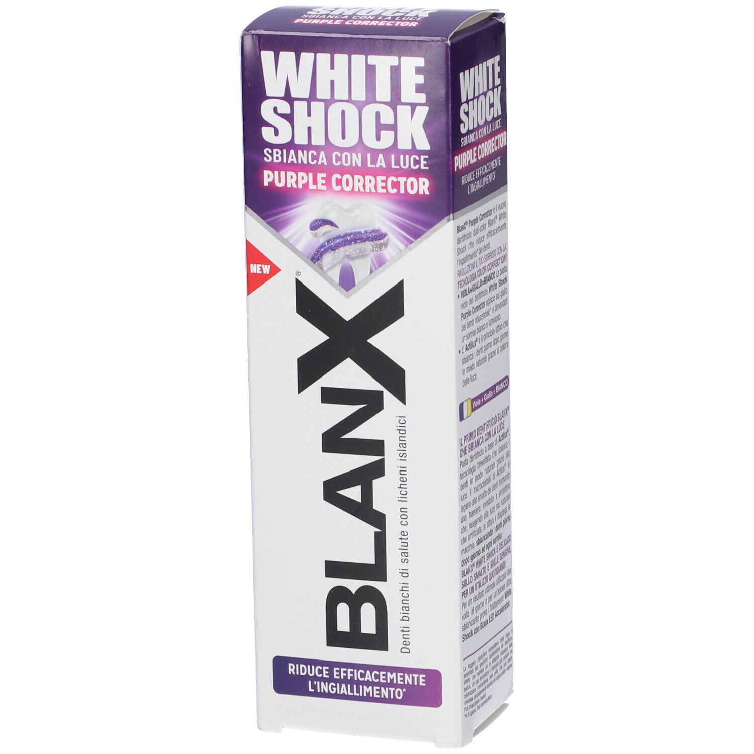 Blanx White Shock Purple Dent 75 ml Dentalpaste