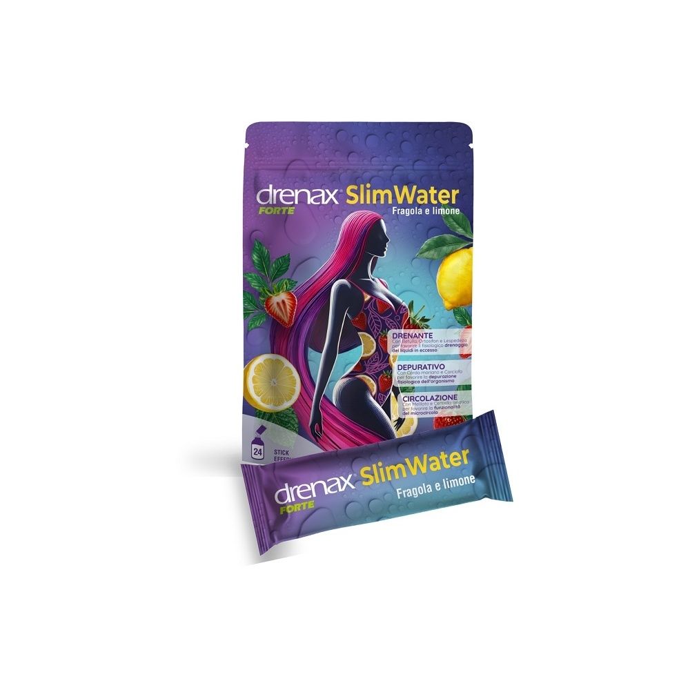 Drenax Forte Slim Water Fragola e Limone Bustine