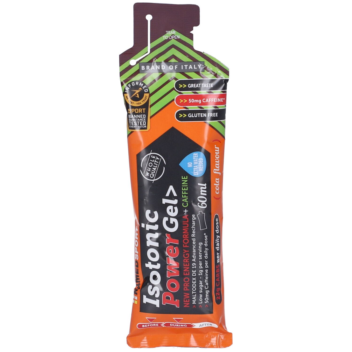 NamedSport Isotonic PowerGel Gusto Cola - Risparmia il 10% con il codice: named0926