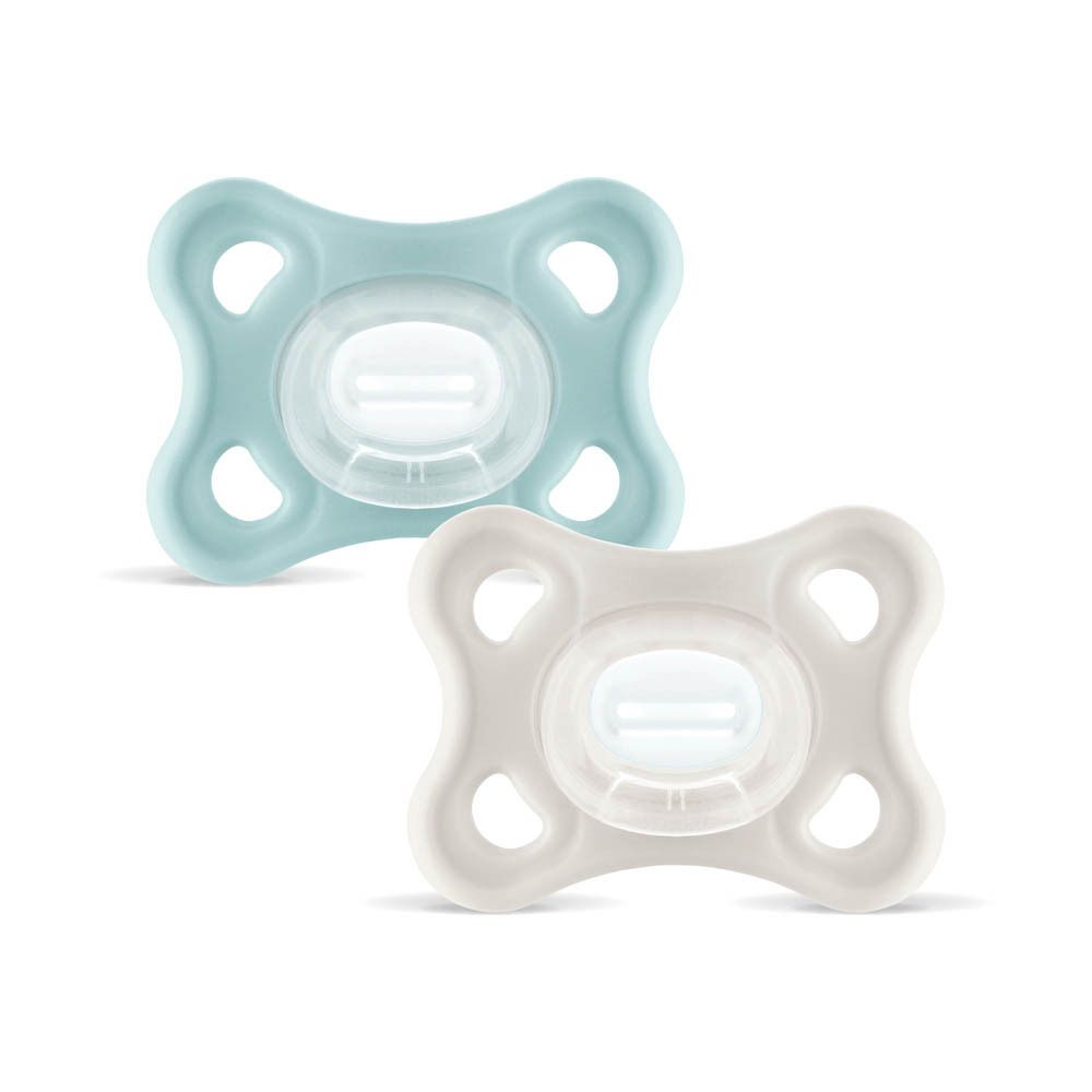 Mam Comfort Succhietto 2-6 Mesi Silicone Confezione Doppia Neutro - Immagine 4