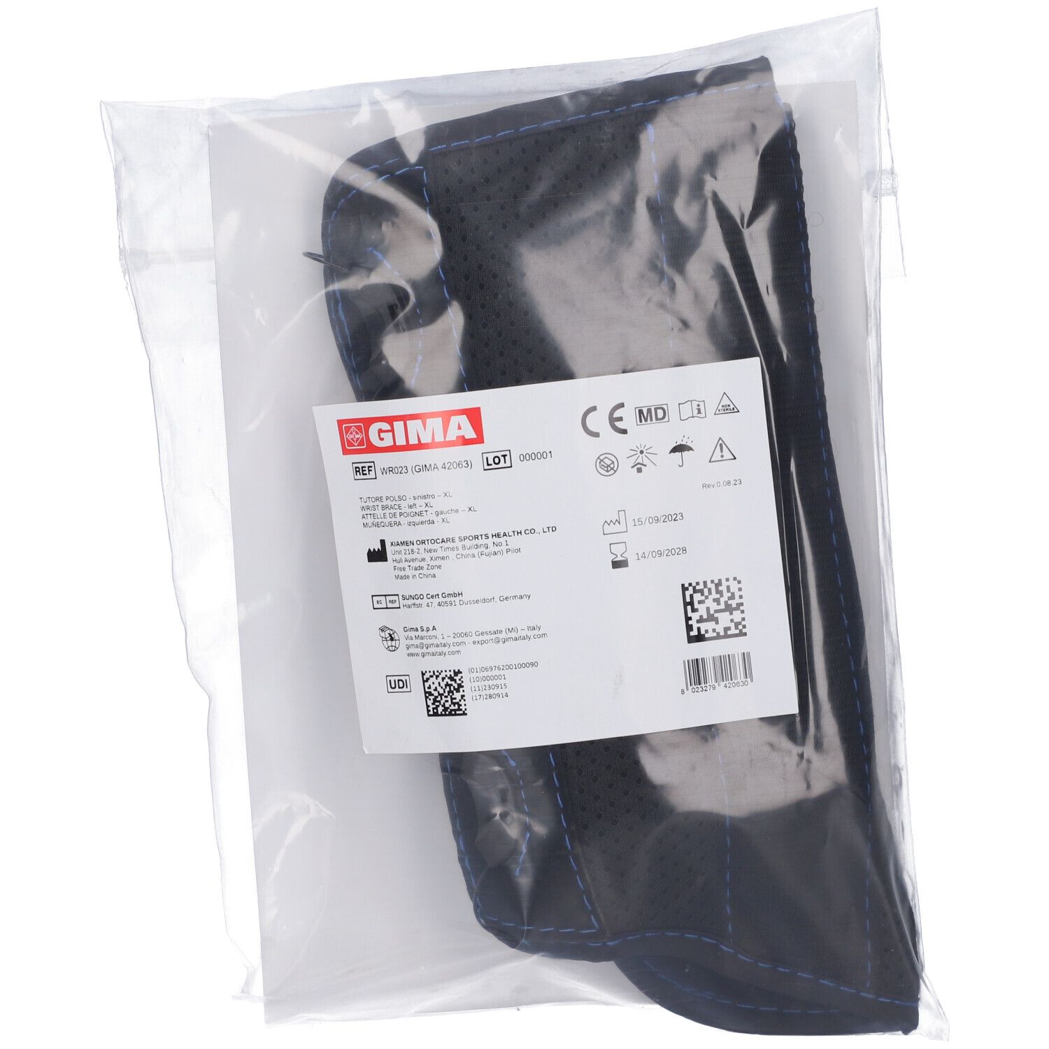 GIMA Tutore Polso - Sinistro - Xl