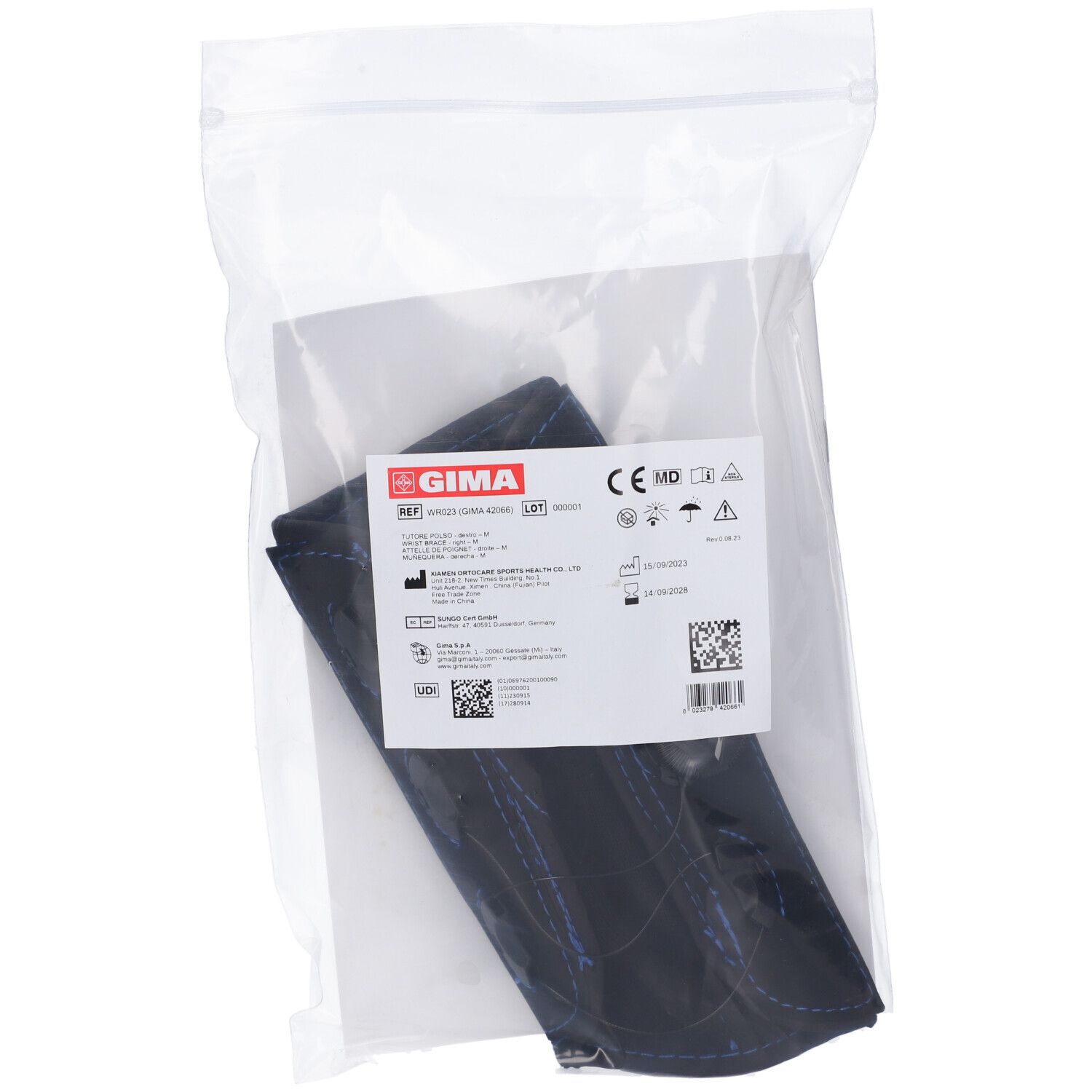 GIMA Tutore Polso - Destro - M
