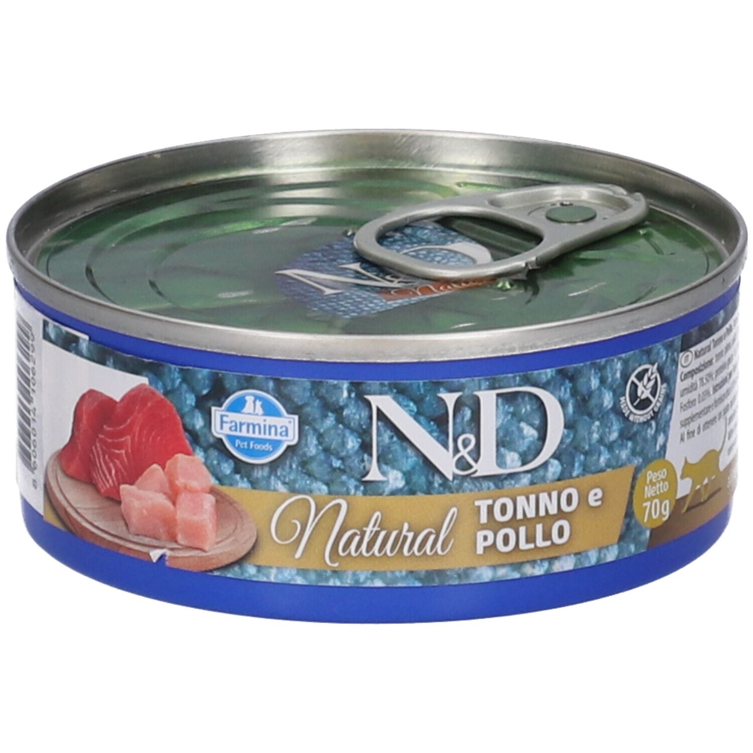 Russo Mangimi N&D Cat Natural Tuna & Chicken 80 G - Immagine 3