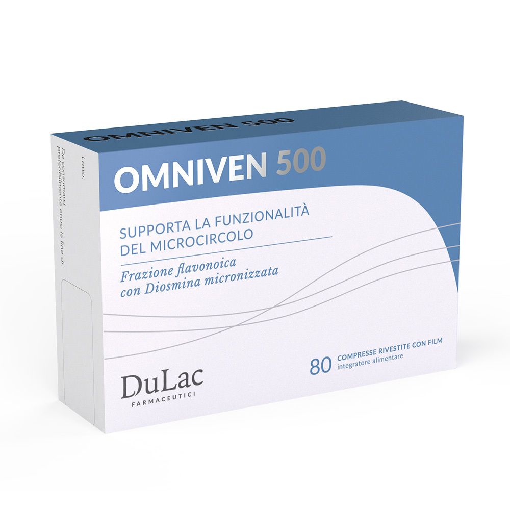Diosmin Expert Omniven 500 - Integratore Per Il Microcircolo 80 Compresse - Immagine 3