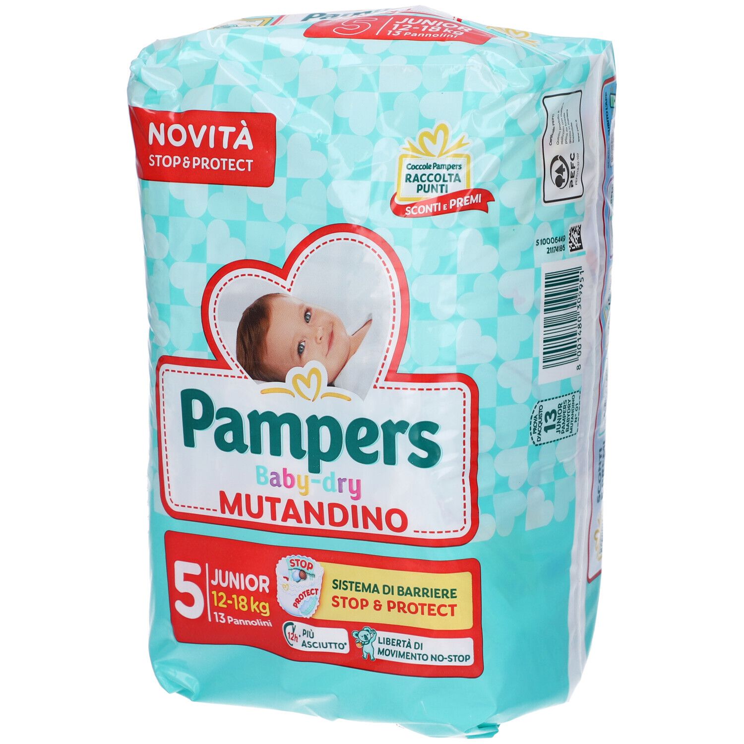 Pampers BD MUT Junior SP 13Pz 13 St Windeln