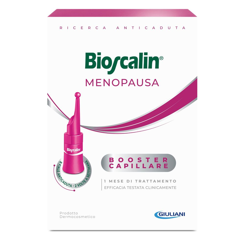 Bioscalin Donna Menopausa Booster Capillare Trattamento Rinforzante Capelli 8 Fiale - Immagine 7