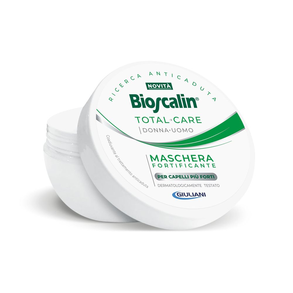 Giuliani Spa Bioscalin Total Care Maschera Fortificante - Maschera Rinforzante Per Capelli Deboli - 200 Ml - Immagine 6