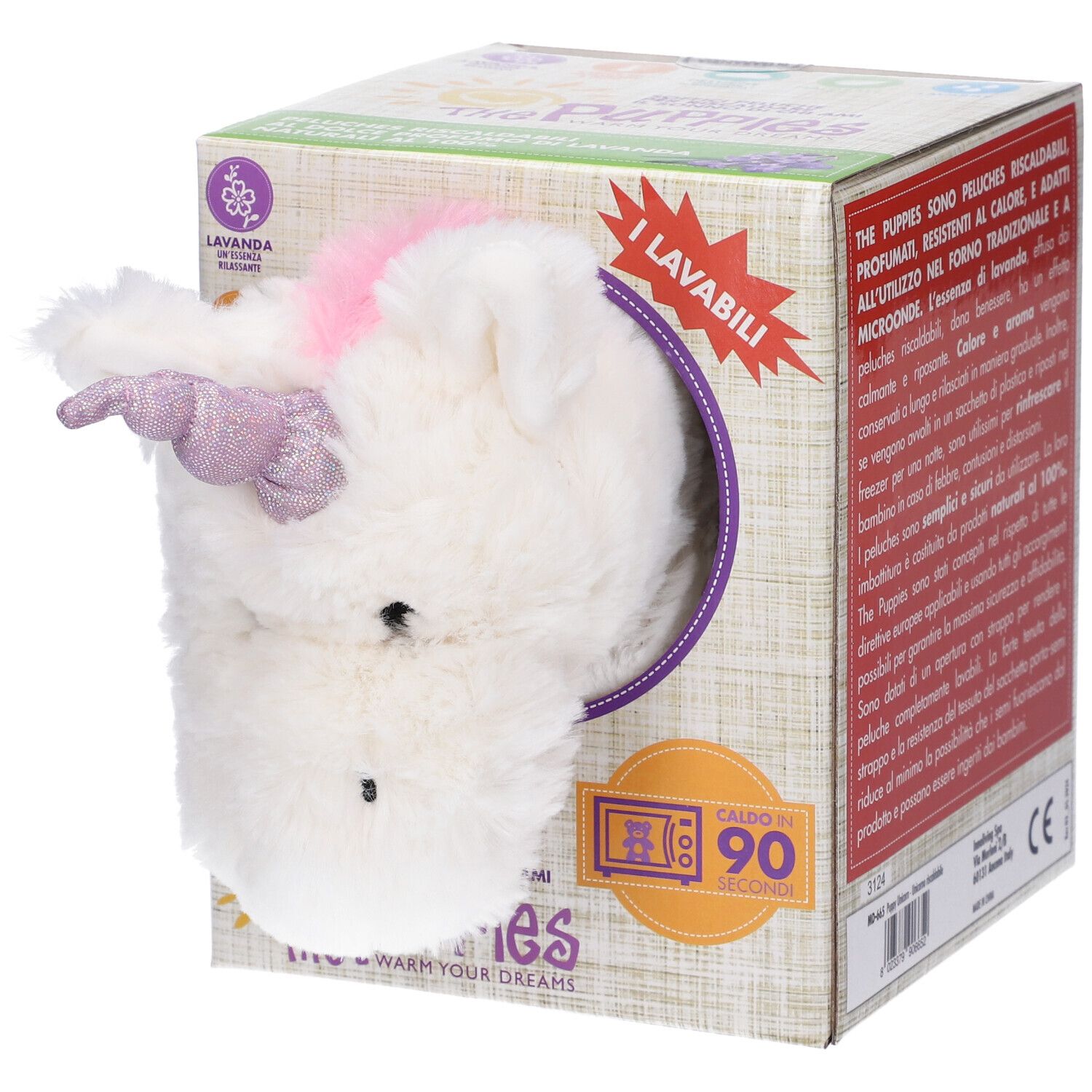 The Puppies Puppy Unicorno Riscaldabile