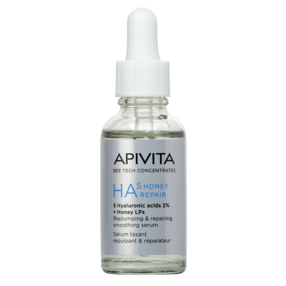Apivita Bee Tech HA5 HONEY REPAIR Siero Viso Levigante Rimpolpante con acido ialuronico- Risparmia il 10% con il codice: apivita0926