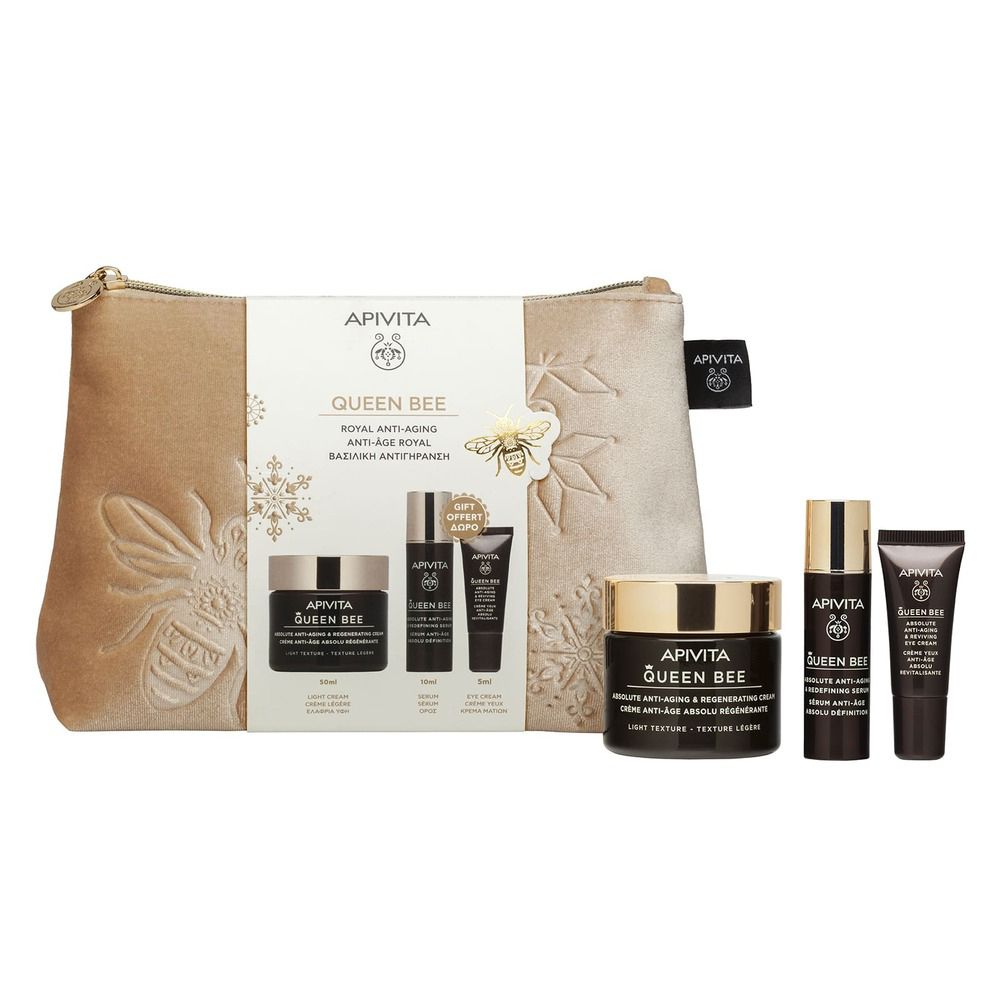 Apivita Promo Queen Bee Light Crema Anti-Eta' + Siero e Crema Occhi in Omaggio- Risparmia il 10% con il codice: apivita0926