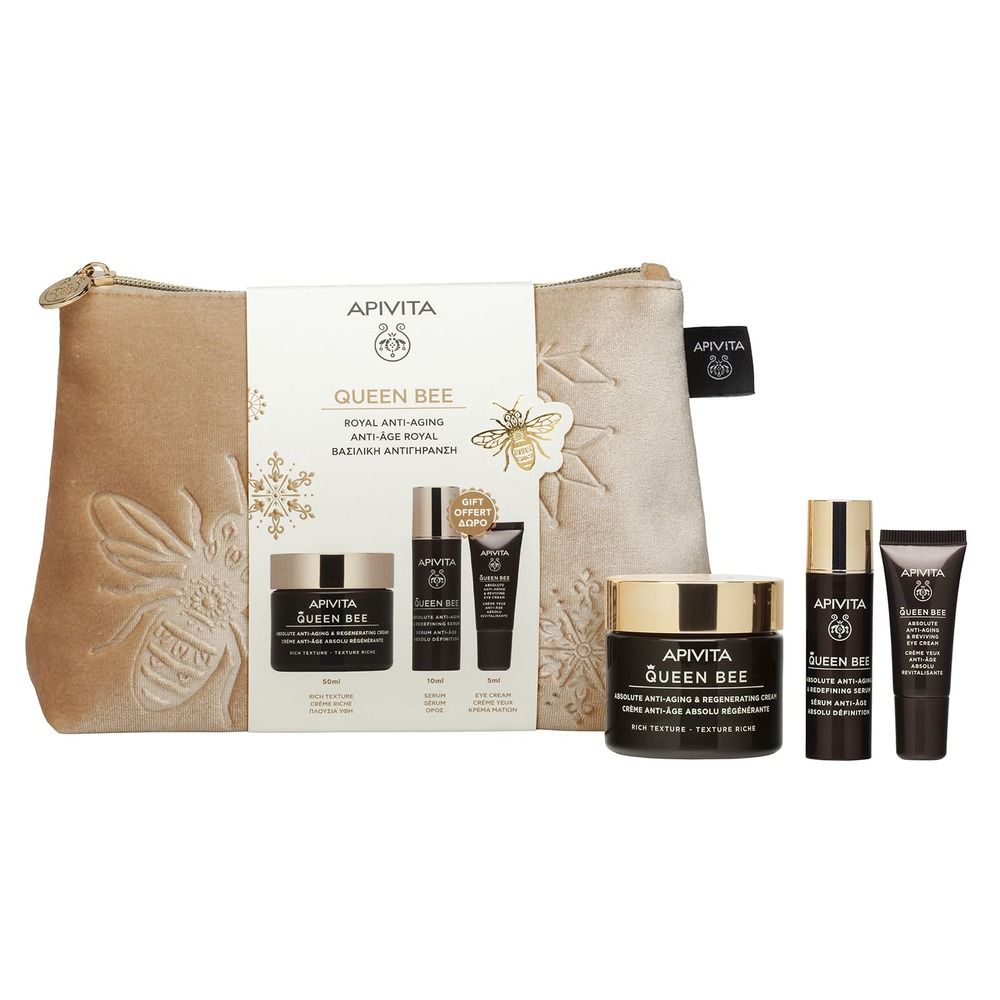 Apivita Promo Queen Bee Light Crema Anti-Eta' Ricca + Siero e Crema Occhi in Omaggio- Risparmia il 10% con il codice: apivita0926