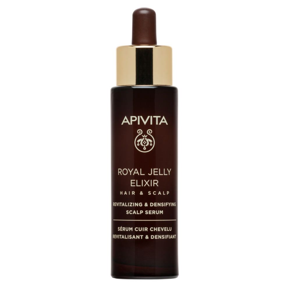 Apivita Royal Jelly Elixir Siero Cuoio Capelluto Rivitalizzante e volumizzante capelli più folti- Risparmia il 10% con il codice: apivita0926