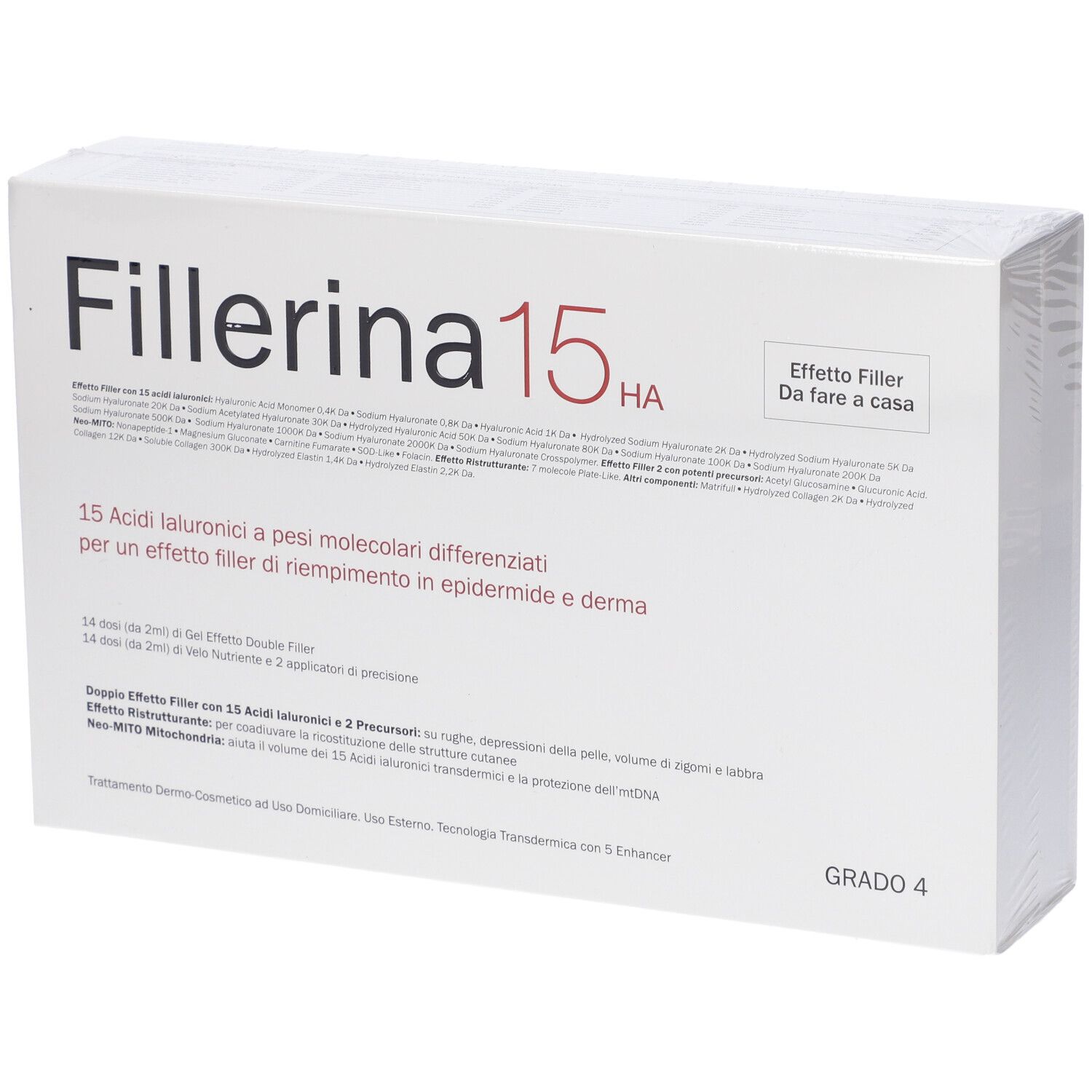 Fillerina 15 Ha Base Grado 4 Flacone 30+30 Ml
