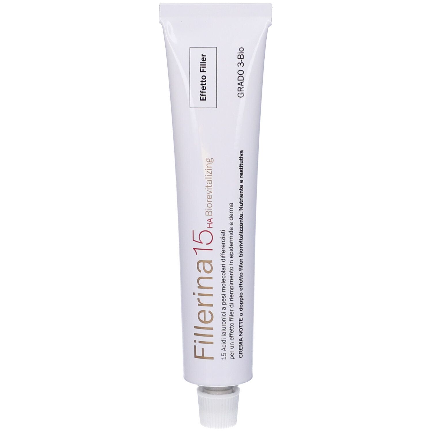 Fillerina 15 Ha Biorevitalizing Crema Notte Grado 3 Bio Tubo 50 ml