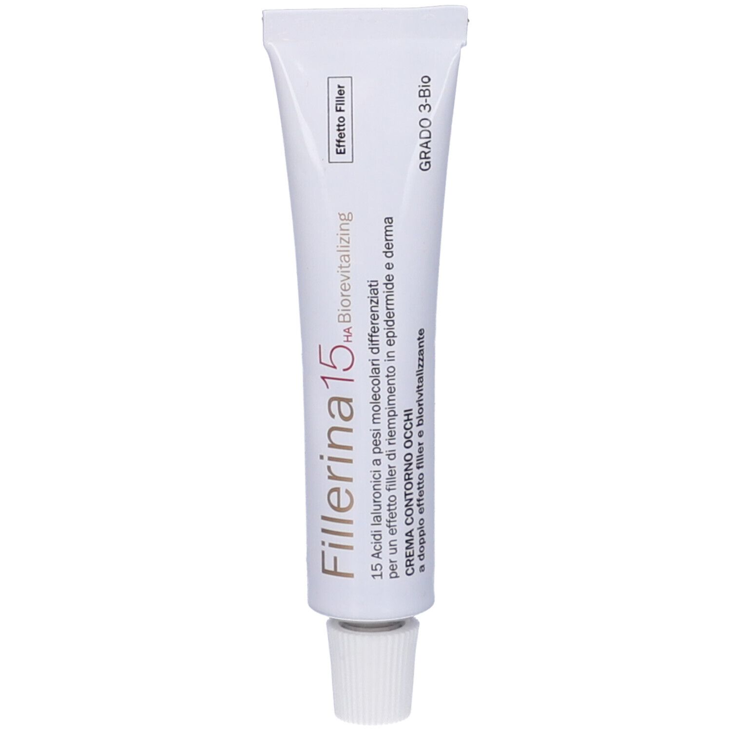 Fillerina 15 HA Biorevitalizing Crema Contorno Occhi Grado 3 Bio Tubo 15 ml