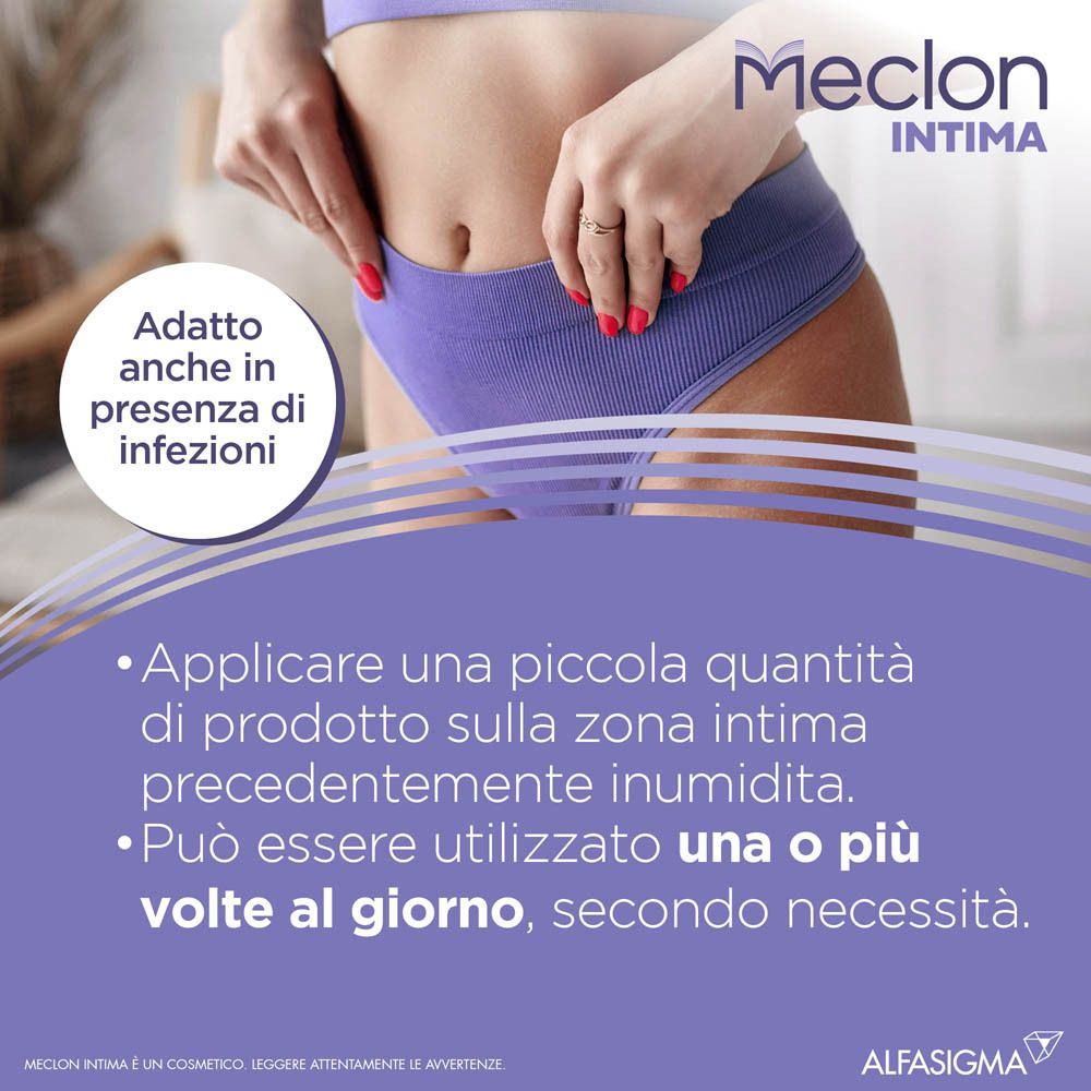 Anwendungshinweise für Meclon Intima Controllo Attivo Intimpflege.