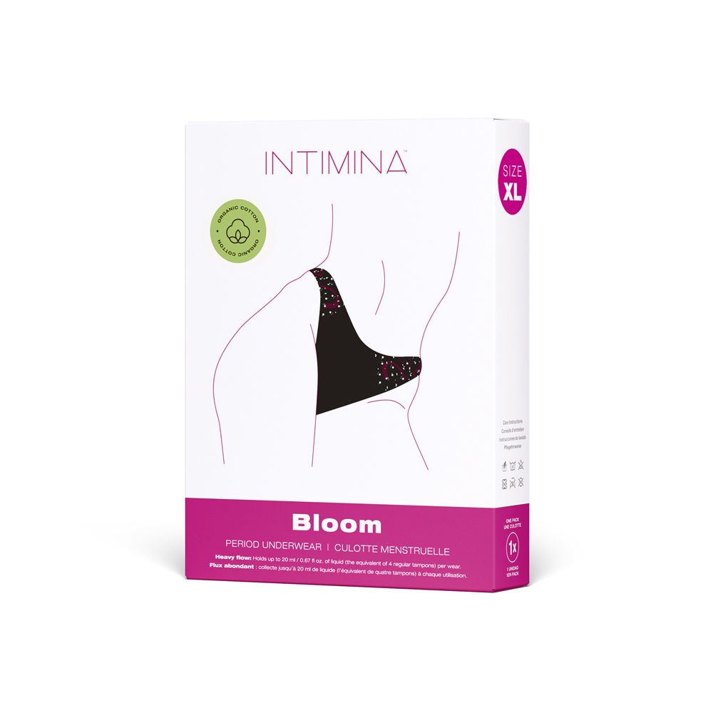 INTIMINA Bloom Mutanda Mestruale Taglia XL Confezione Singola- Risparmia il 10% con il codice: lelo0926