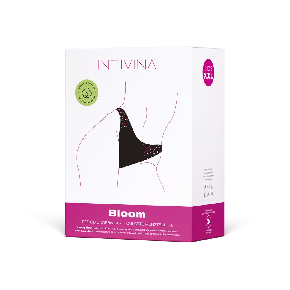 INTIMINA Bloom Mutanda Mestruale Taglia XXL Confezione da 3