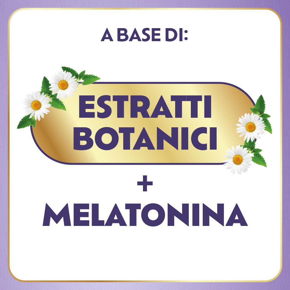 Schachtel Laila Dormibene Gocce. 20 ml. Ohne Zucker. Mit Kräuterextrakten und Melatonin. Für schnelles Einschlafen.