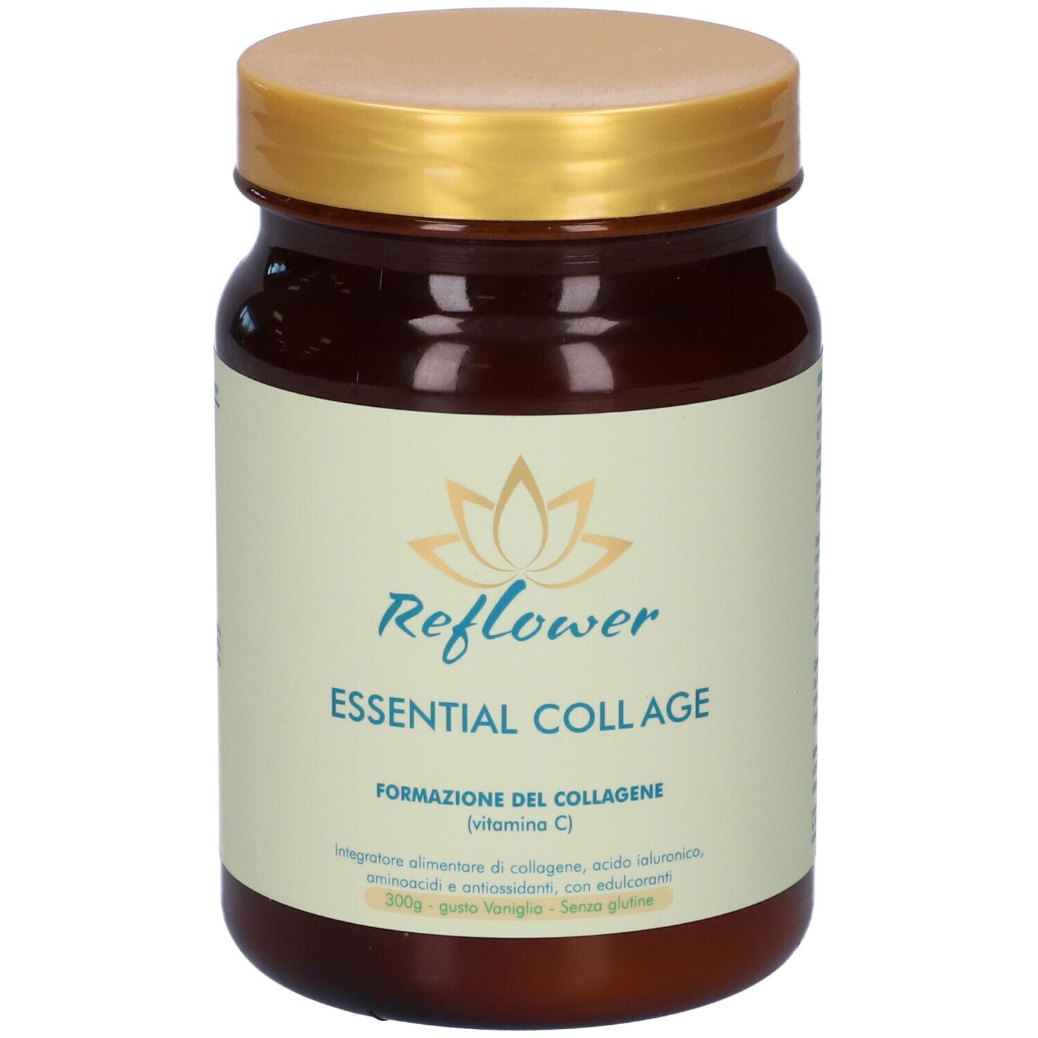 Reflower Essential Coll Age Polvere Gusto Vaniglia