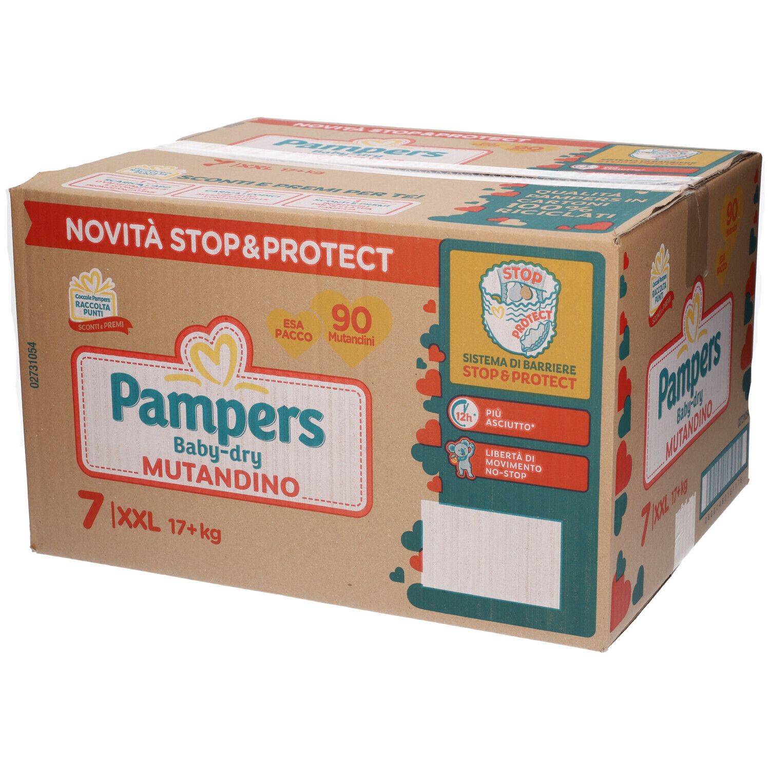 Pampers Baby Dry Mutandino Esa XXL