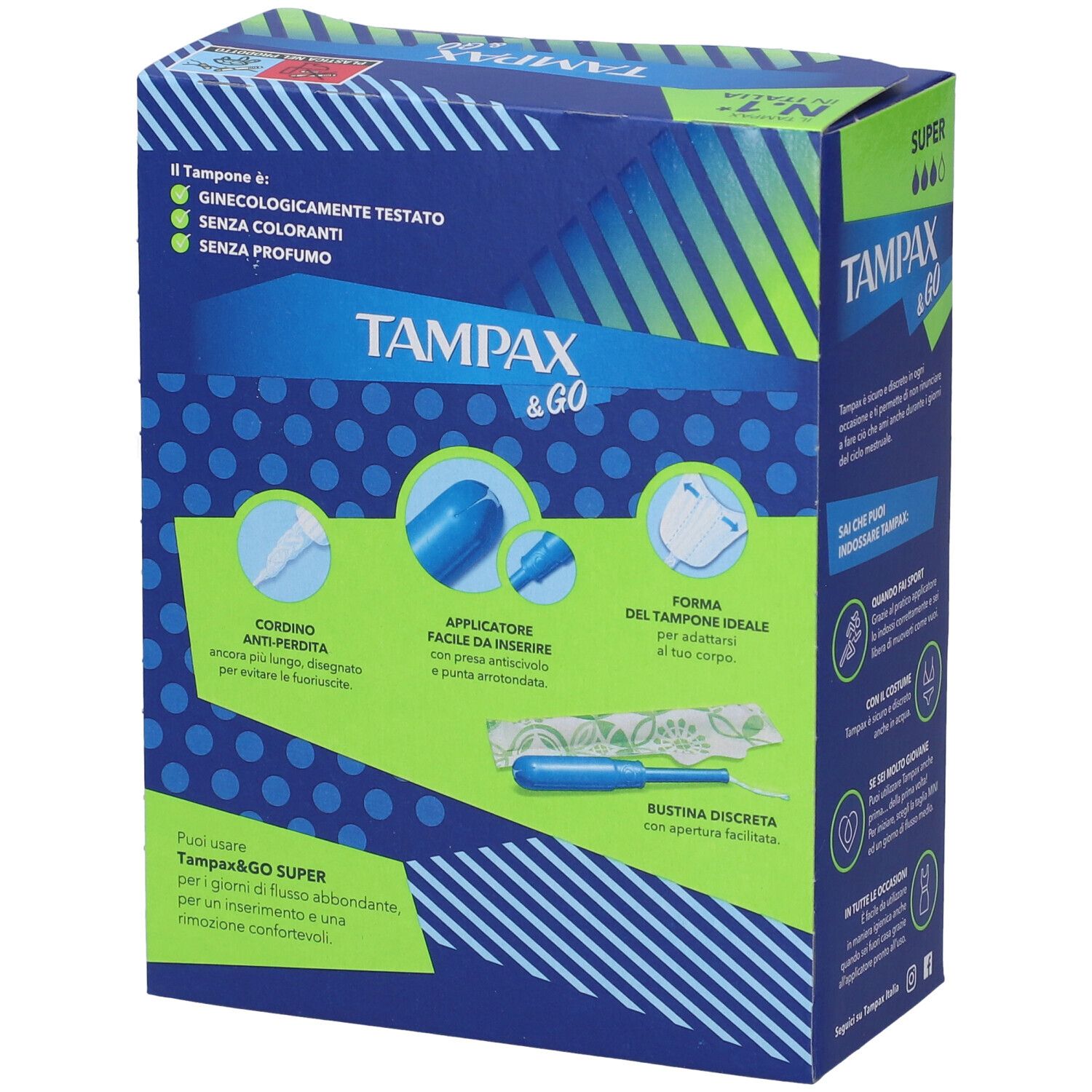 Tampax &Go Super